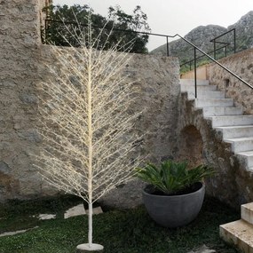 Ramo luminoso natalizio, 1560 led luce bianco caldo, H 230 cm