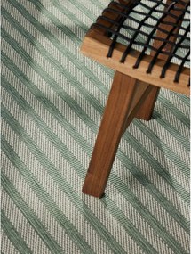 Tappeto da interno/esterno verde/color crema 120x170 cm Haringey Linley – Ted Baker