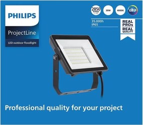 Philips - Proiettore LED da esterno PROJECTLINE LED/30W/230V IP65 4000K