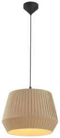 Nordlux - Lampada a sospensione con cavo DICTE 1xE27/60W/230V Ø 40 cm beige