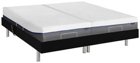 Set da relax, con sospensioni, memory foam, HESIODE III di YSMÉE - Motori OKIN - Nero - 2 x 80 x 200 cm