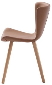 Sedie da pranzo in set marroni in metallo 2 pz Teslin – Unique Furniture