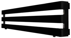 Termoarredo bagno IRSAP 31x180 cm interasse 1576 mm nero serie Step
