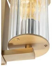 Argon 8752 - Applique da esterno NORFOLK 1xE27/15W/230V IP44 oro