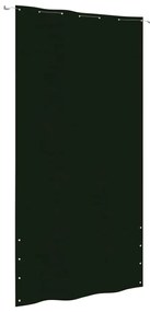 Paravento Per Balcone Verde Scuro 140x240 Cm İn Tessuto Oxford /