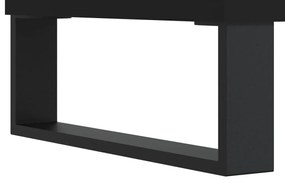 Mobile Porta TV Nero 103,5x30x50 cm in Legno Multistrato
