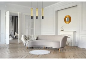 Lampadario a sospensione con filo PRESCOT 3xGU10/40W/230V oro