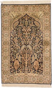 Cashmere Silk Tappeto 60 x 90 (Indian) Annodato A Mano