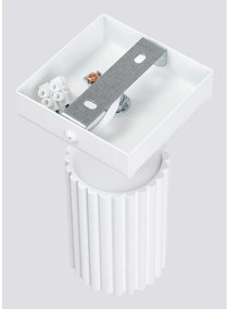 Faretto bianco 8x16 cm Gleam – Sollux