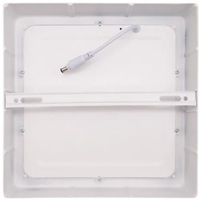 Solight WD173 - Plafoniera a LED LED/18W/230V 3000/4000/6000K 22x22 cm bianco