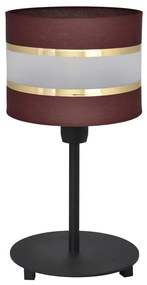 Lampada da tavolo HELEN 1xE27/15W/230V marrone/nero/oro