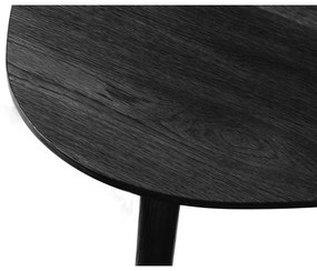 Tavolini neri in set di 2 70x100 cm Adda - Unique Furniture