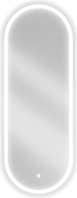 Mexen Bono specchio da bagno retroilluminato 45 x 120 cm, LED 6000K, antiappannamento - 9816-045-120-611-00