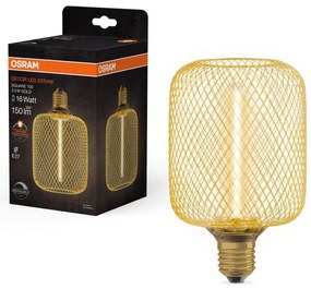 Lampadina LED dimmerabile DECOR FILAMENT E27/3,5W/230V 1800K oro - Osram