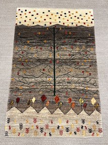 Gashguli Tappeto 90x130 Marrone (Iran) Annodato A Mano