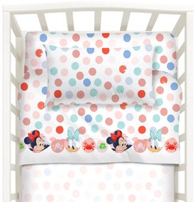 Lenzuola Baby Minnie Baby   in Cotone Disney baby