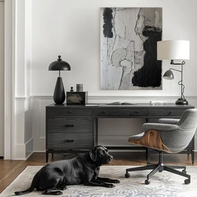 Quadro con elementi dipinti a mano 70x100 cm Touch – Styler