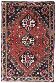 Shiraz Tappeto 180x120 Rosso (Iran) Annodato A Mano