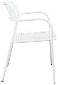 INDEX - set tavolo in metallo cm 80 x 80 x 73h con 2 poltrone Aviim