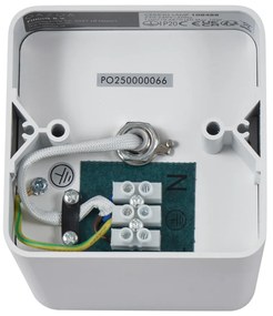 Faretto da superficie di design bianco GU10 70mm orientabile e inclinabile - Vox