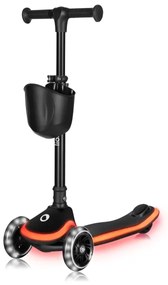 Lionelo - Monopattino per bambini MEY 3xAAA Nero Onice