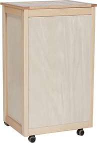 Carrello Cassettiera Giada con piano mattonelle in ceramica NATURALE