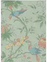 Vogeltapete Brooke House von Little Greene - Silk