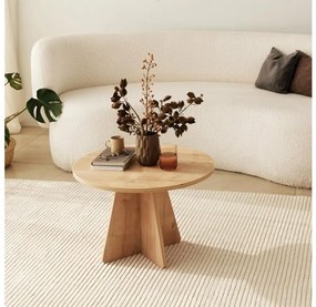 Tavolino MUSHROOM 40x60 cm quercia zaffiro