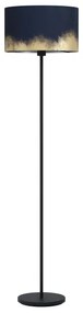 Eglo 39976 - Lampada con piedistallo CASUARITA 1xE27/40W/230V blu/oro