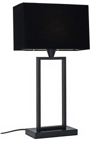 Cottex B2821SV - Lampada da tavolo KENSINGTON 1xE14/40W/230V nero