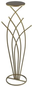 Portafiori SWAN 100x22,5 cm oro