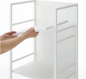 Carrello portaoggetti bianco in metallo 42x84,5x32 cm Tower – YAMAZAKI