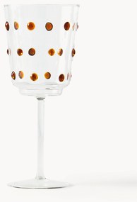Bicchiere da vino in vetro borosilicato soffiatoNob 2 pz