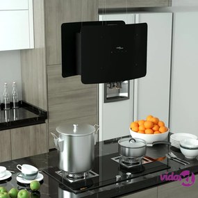 vidaXL Cappa da Cucina ad Isola Sospesa LCD Sensore in Vetro Temperato