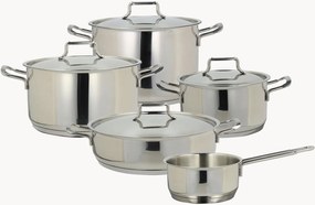 Batteria di pentole in acciaio inossidabile Grancucina Vanitosa, set da 9