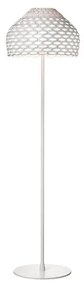 Flos Tatou Floor Lampada H.180 cm da pavimento a luce diffusa in policarbonato Bianco