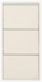 Scarpiera da parete con scomparti a ribalta Caruso