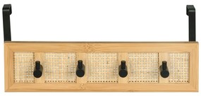 Appendiabiti in rattan colore naturale 33 cm Allegre - Wenko