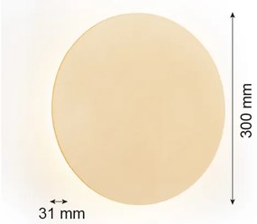 Argon 8352 - Applique a LED OREGON PLUS LED/6W/230V 3000K 30 cm oro