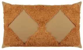 Cuscino divano 30x50 cm rombi arancio