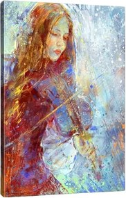 Pittura , 40 x 60 cm Winter Music - Tablo Center