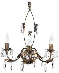 ONLI - Applique TERESA 3xE14/6W/230V bronzo