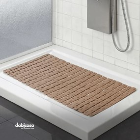 Pedana Doccia Linea "Nouvelle" in Plastica e Gomma Antiscivolo 40x80