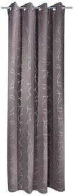 Tenda grigio scuro 135x245 cm Circles – Sehlbach