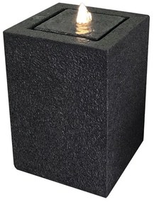 Fontana decorativa in cemento H 46 cm, 32.5 x 32.5 cm