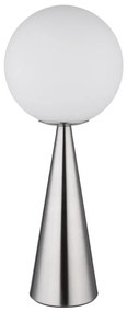 Globo 21031N - Lampada da tavolo PINPAL 1xE27/40W/230V cromo