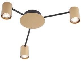 Redo 01-4049 - Faretto NOA 3xGU10/10W/230V oro