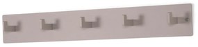 Appendiabiti da parete in metallo grigio-beige Leatherman - Spinder Design
