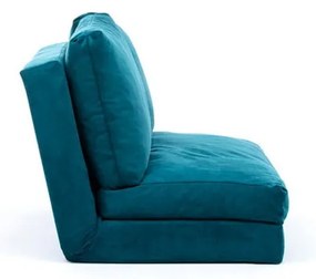 Divano letto color petrolio 120 cm Taida - Balcab Home