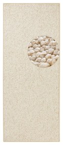 Passatoia color crema-beige 80 x 200 cm Wolly - BT Carpet